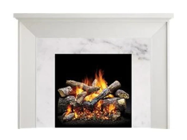 Majestic Walker C Primed MDF Style Flush Wood Fireplace Mantel