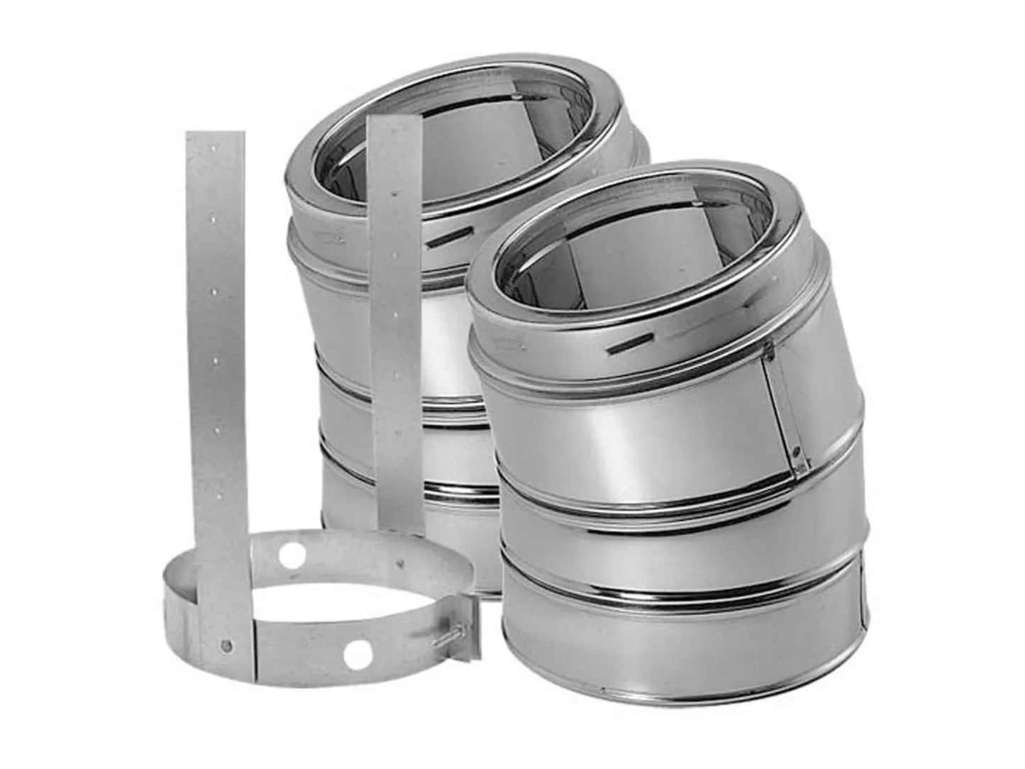 Chimney Stainless Steel Elbow Kit