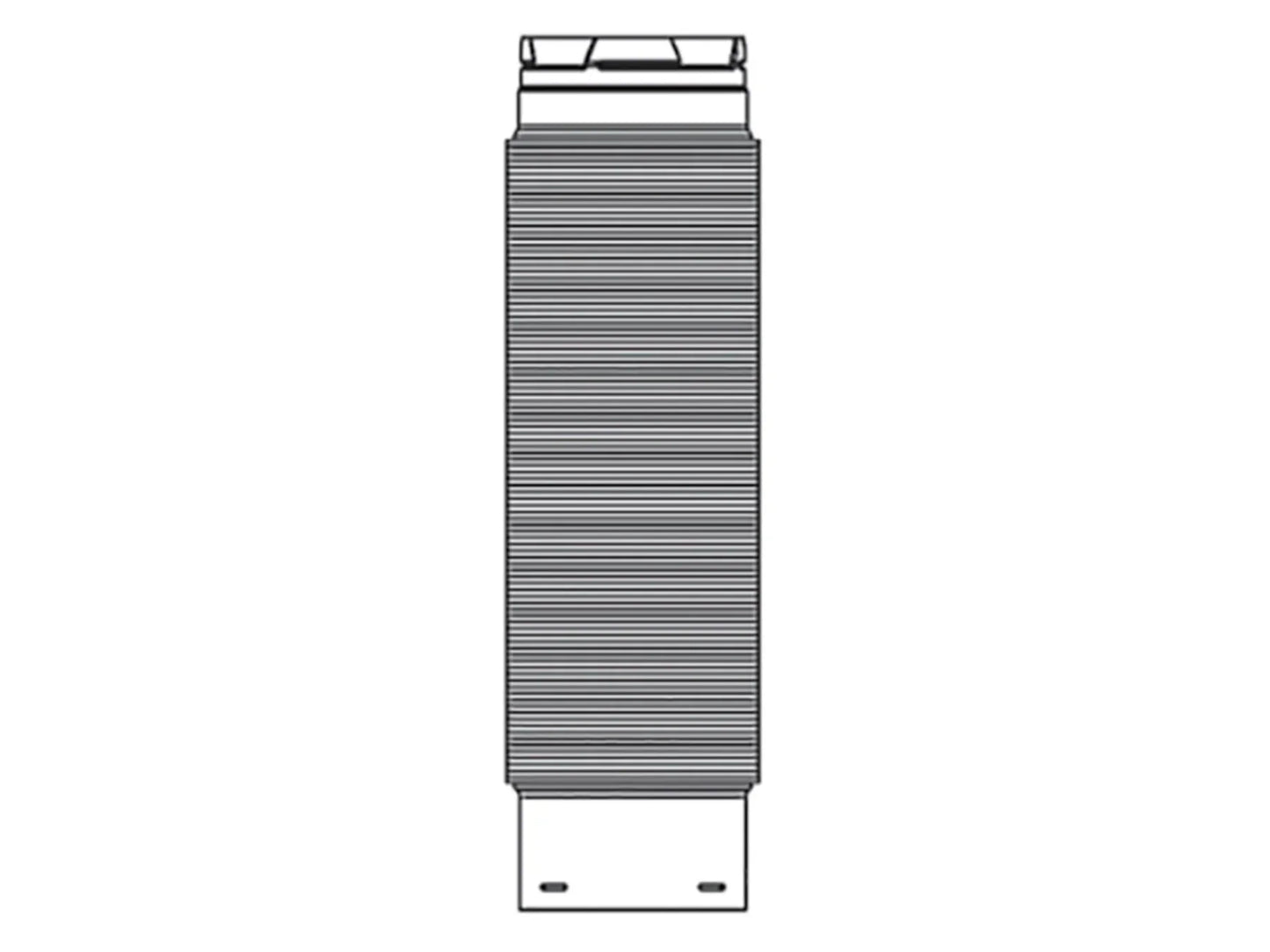 DuraVent 5" x 8" DVA Concentric Flex 60"