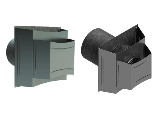 Square Horizontal H2 Termination Cap