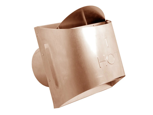 High Wind Copper Sconce Cap
