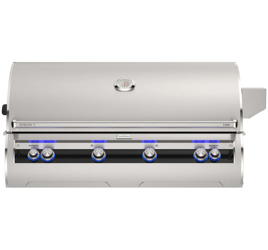 Fire Magic Echelon Diamond E1060i 52" Built-In Gas Grill With Rotisserie Kit, Analog Thermometer and Optional Magic View Window