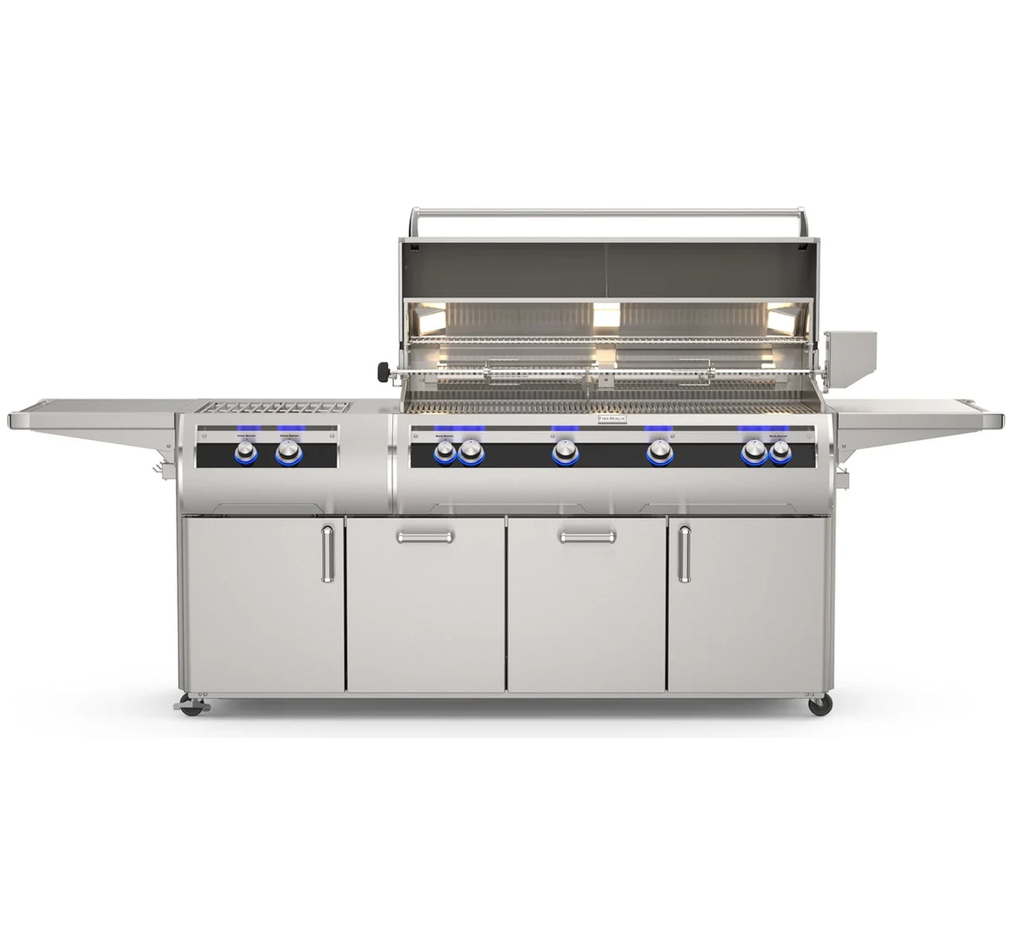 Fire Magic Echelon Diamond E1060s 52" Portable Gas Grill With Power Burner, Digital Thermometer and Optional Magic View Window