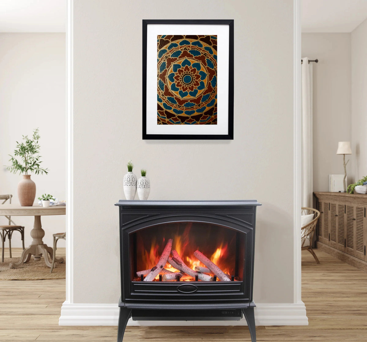 Amantii Lynwood 50-70 cm Freestanding Electric Cast Iron Stove