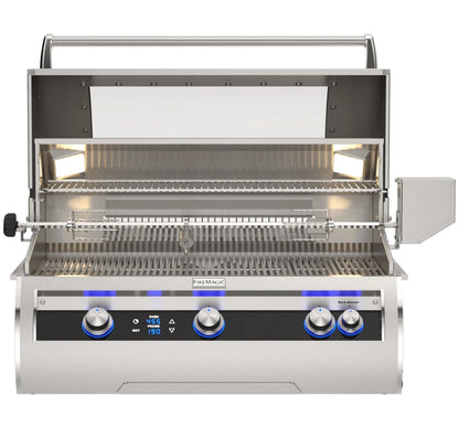 Fire Magic Echelon Diamond E790i 40" 3-Burner Built-In Gas Grill With Rotisserie Kit, Digital Thermometer and Optional Magic View Window