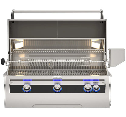 Fire Magic Echelon Diamond E790i 40" 3-Burner Built-In Gas Grill With Rotisserie Kit, Digital Thermometer and Optional Magic View Window