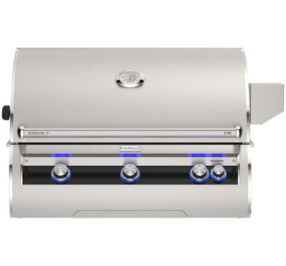Fire Magic Echelon Diamond E790i 40" Built-In Gas Grill With Rotisserie Kit, Analog Thermometer and Optional Magic View Window
