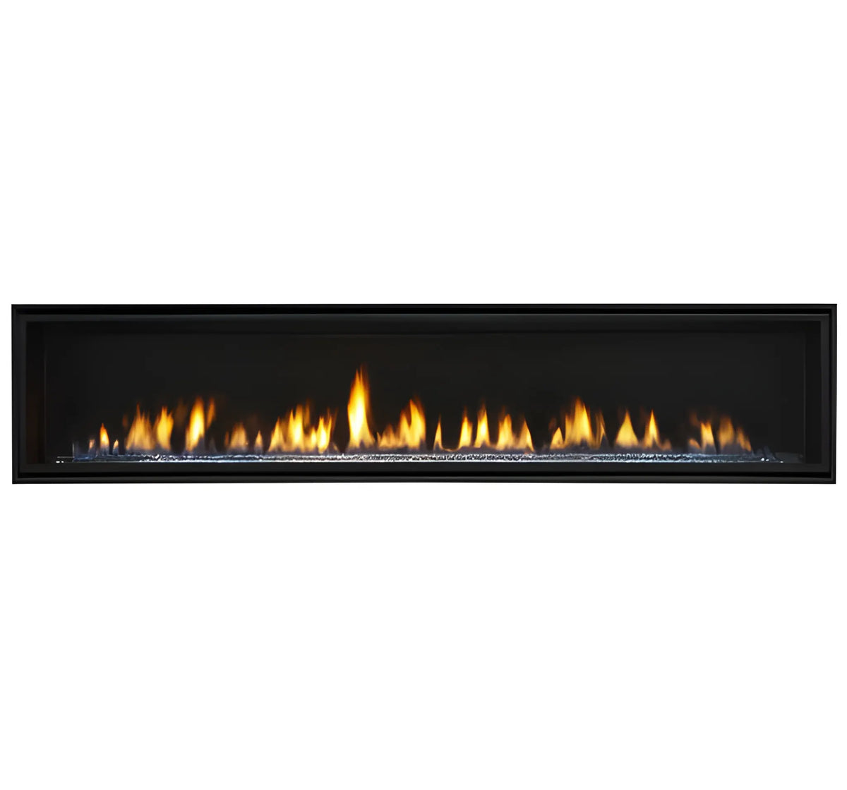 Majestic Echelon 36 to 72 Inch Linear Contemporary Direct Vent Natural Gas Fireplace with IntelliFire Touch Ignition System