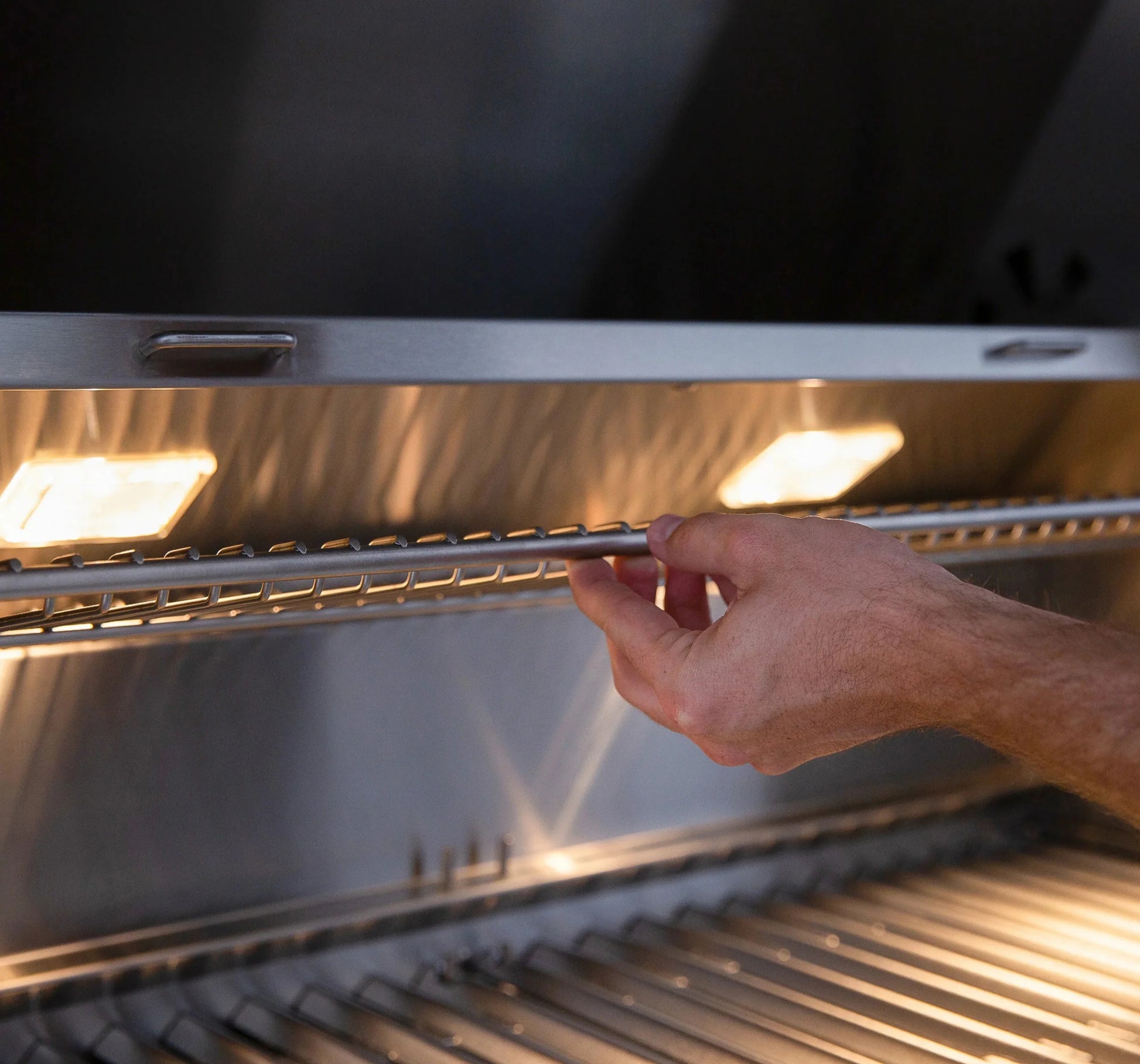 American Made Grills Encore Built-In Hybrid Gas Grill