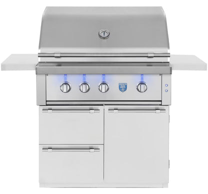 American Made Grills Estate Freestanding Grill Outdoor Kitchen