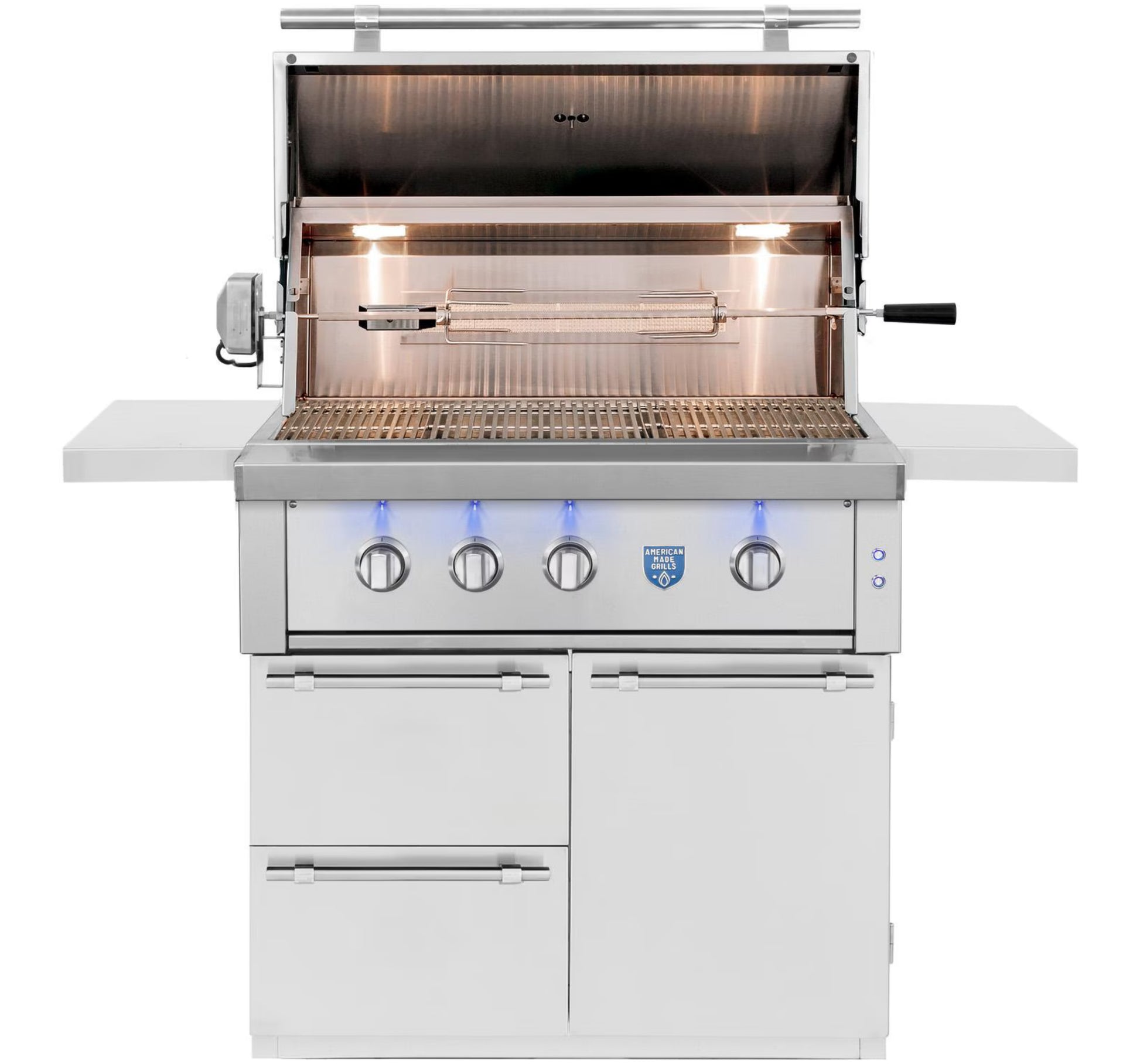 American Made Grills Estate Freestanding Grill Outdoor Kitchen