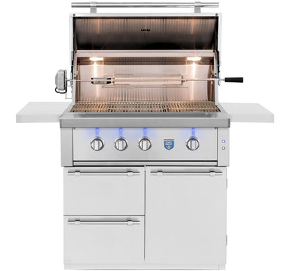 American Made Grills Estate Freestanding Grill Outdoor Kitchen