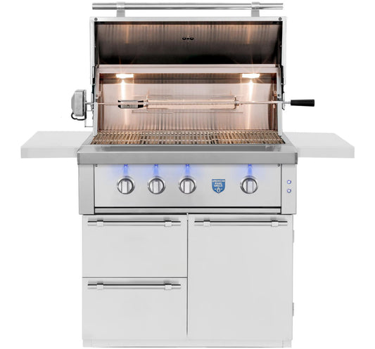 American Made Grills Estate Freestanding Grill Outdoor Kitchen