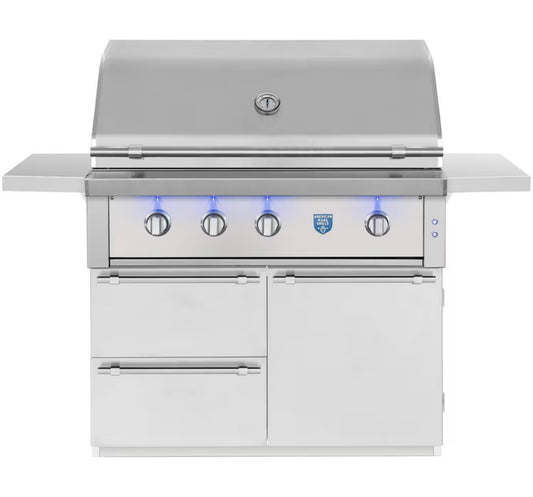American Made Grills Estate Freestanding Grill Outdoor Kitchen