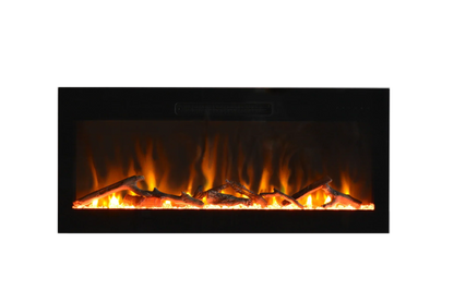 Amantii Fire & Ice Evolution 36" Linear Wall Mounted Electric Fireplace | EVO3620