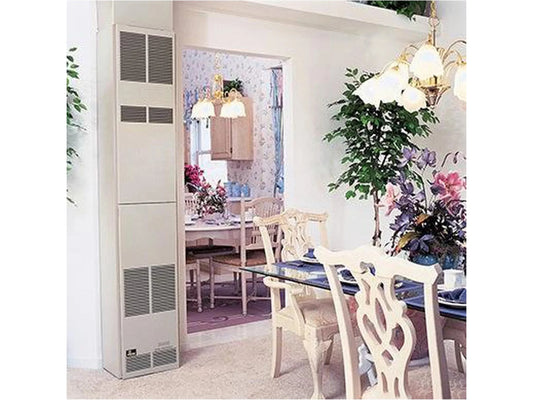 Empire Heater Beige Electronic Intermittent Pilot Natural Gas Vented Counterflow Wall Furnace