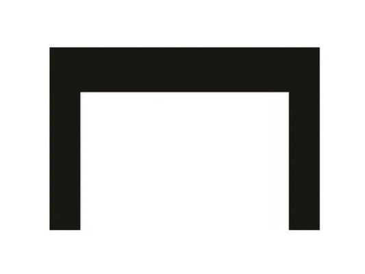 Surround, 3-Sided, 1-Pc., (9x6x1), Black (44 W x 31 H x 1 D)