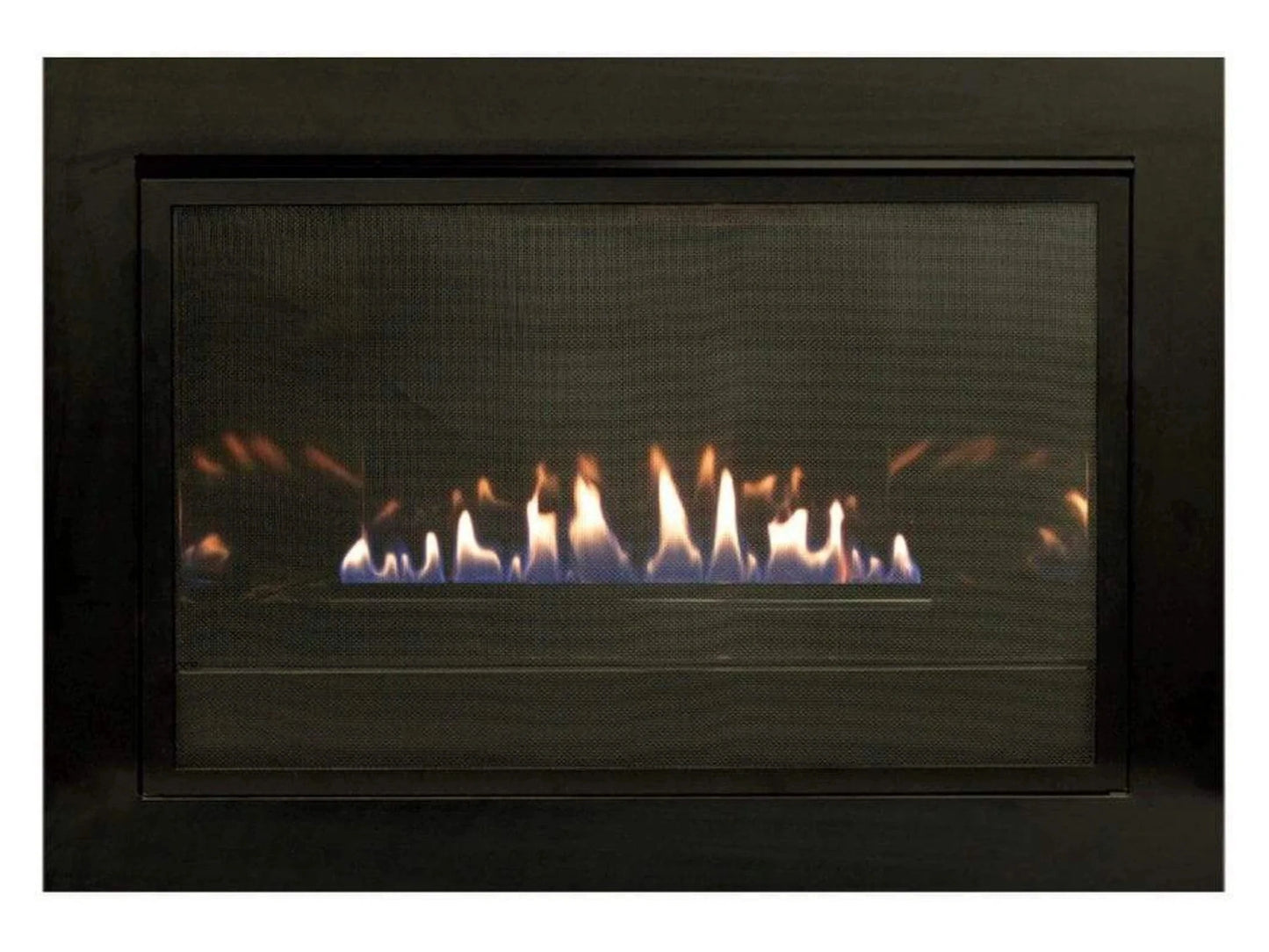 Metal Surround, 4-Sided, 1-pc. (3x3), Black (37 W x 25-7/8 H x 1/8-in D)