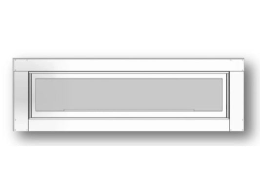 Frame, with Glass Window, Stainless Steel, for Exterior Installation