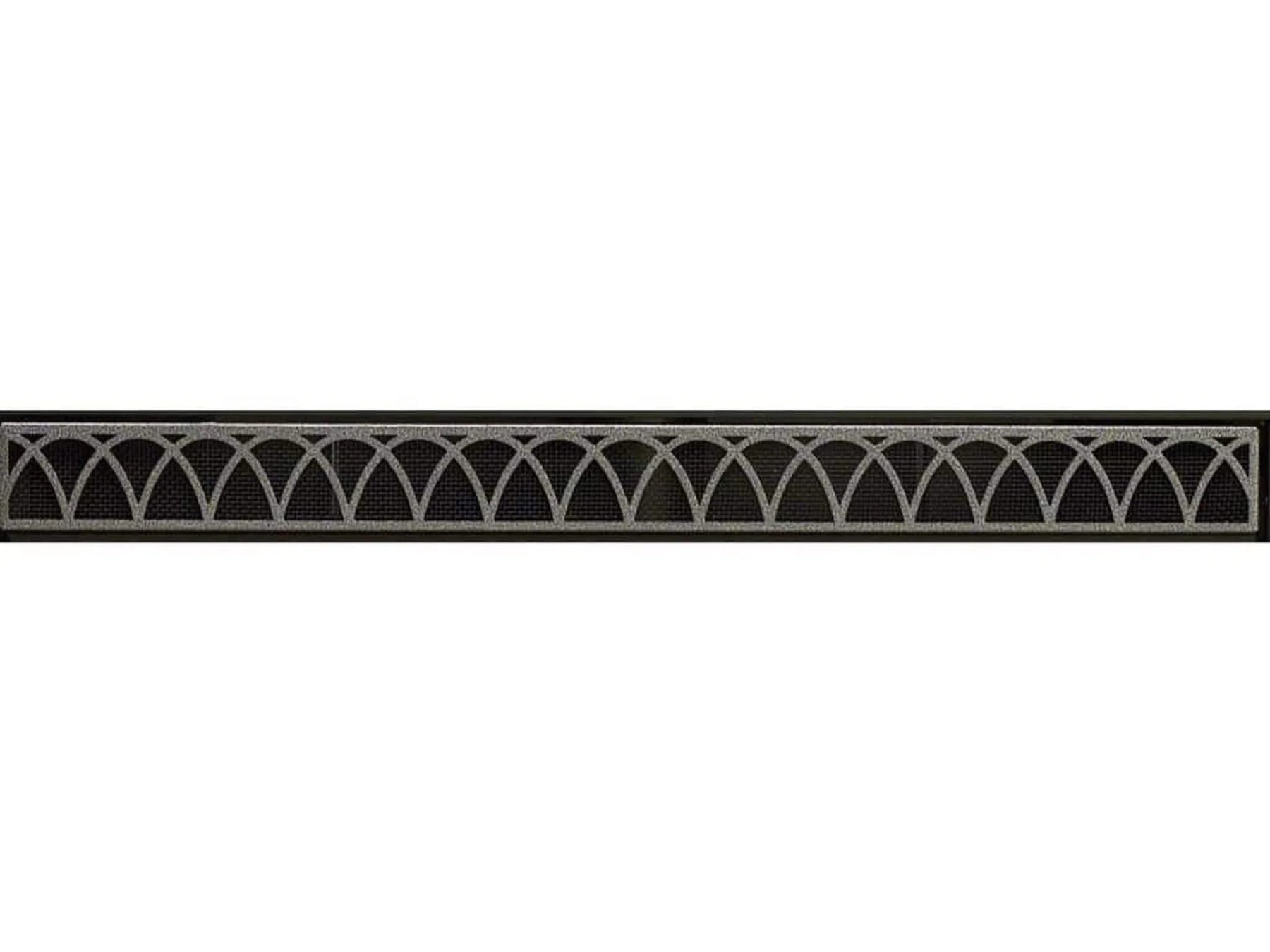 Louvers, Hammered Pewter, Arch