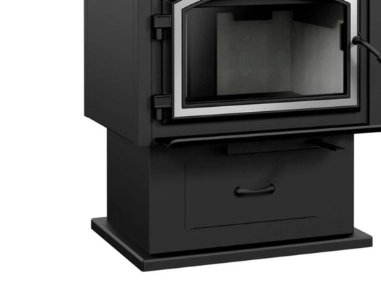 Empire Stove WP2BL Black Pedestal with Ash Pan