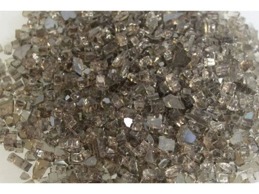 Crushed Glass, Bronze Reflective, approx. 1 sq. ft.