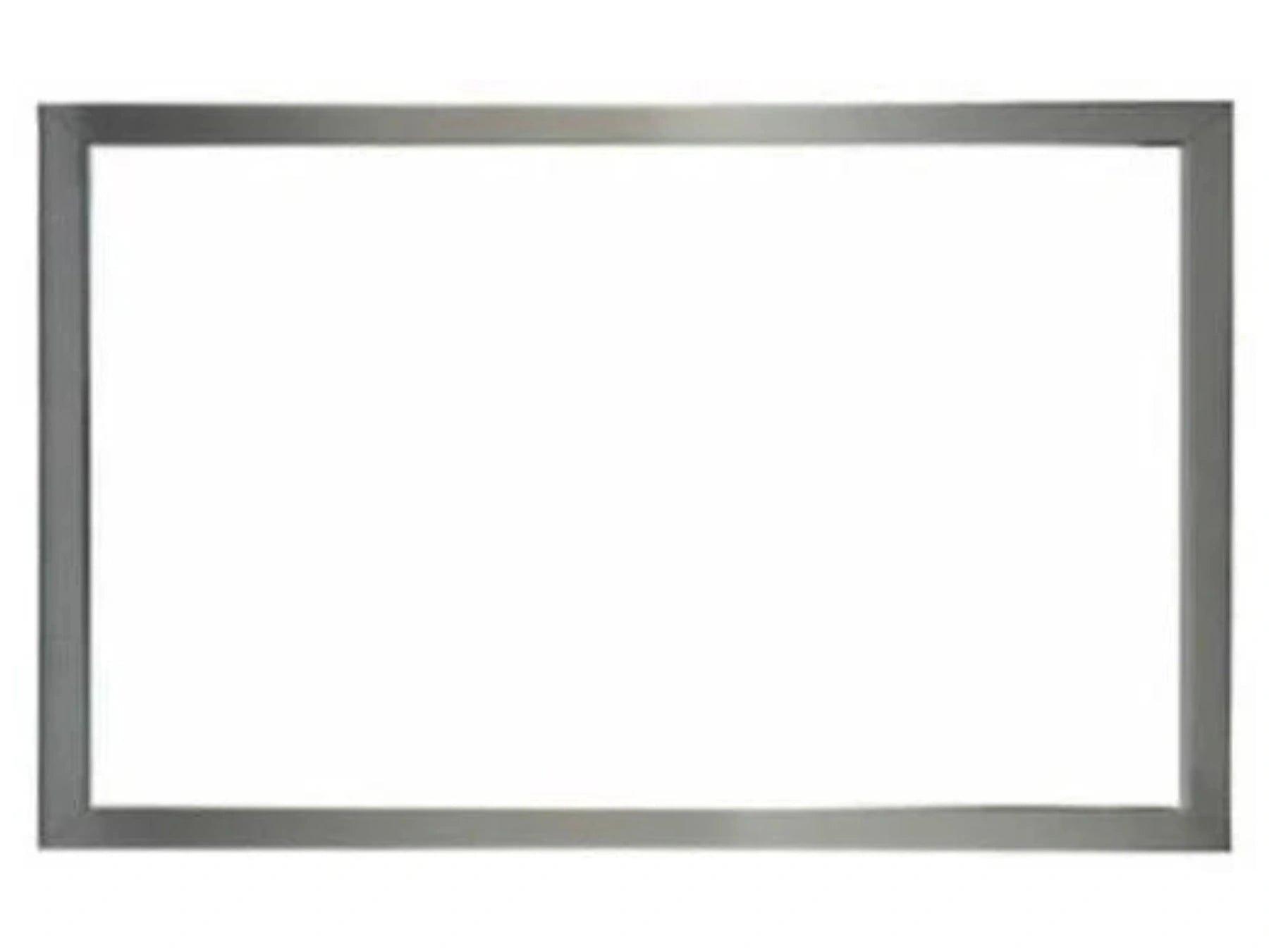 Beveled Frame, 1.5-in., Brushed Nickel For Large