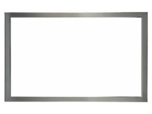 Beveled Frame, 1.5-in., Brushed Nickel For Large