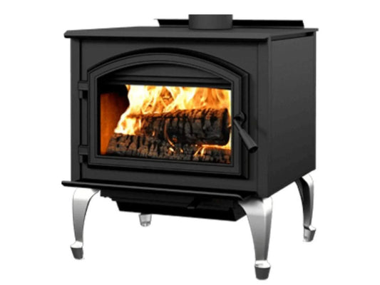 Empire Stove Gateway 3500 Freestanding Metallic Black Wood Burning Stove