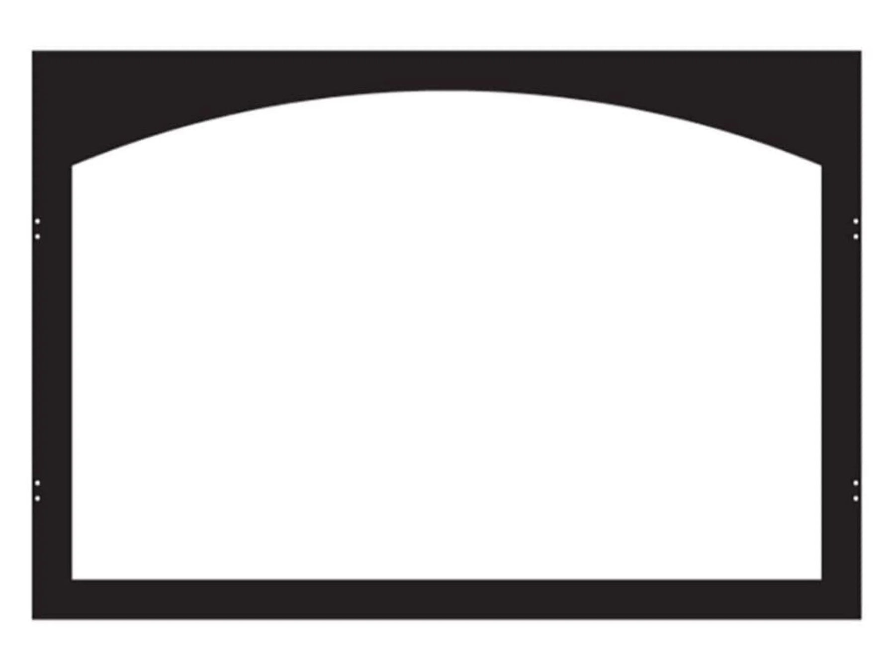 Door Frame, Black, Arch