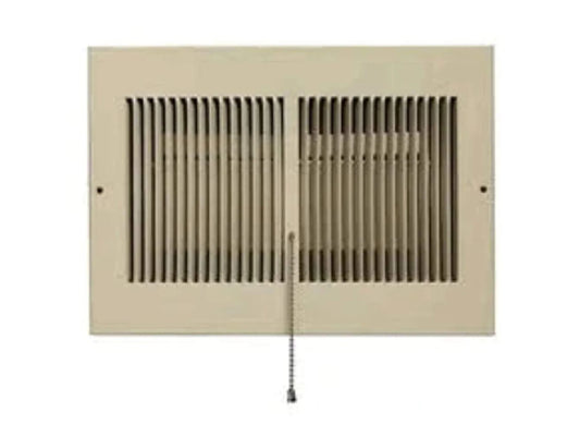 Empire Heater Rear Register Kit for B-Vent Gravity Wall Furnace