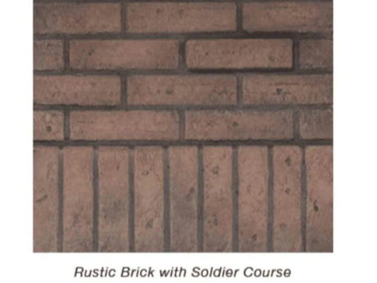 Liner, Rustic Brick with Soldier Course