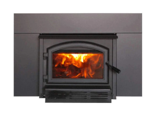 Empire Stove Archway 2300 Wood Burning Insert with Blower - Metallic Black