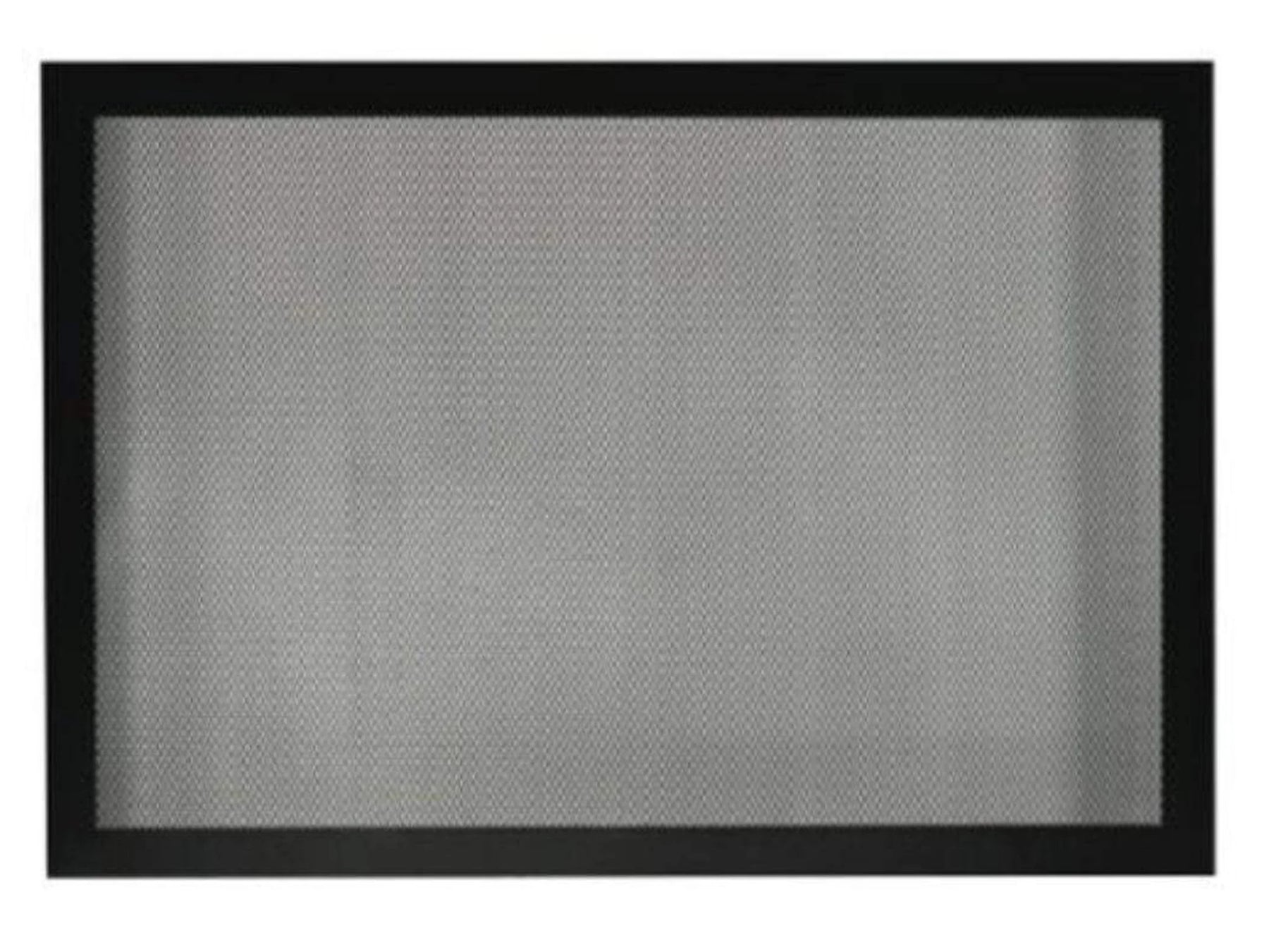 Door Frame with Barrier, Black, Rectangle