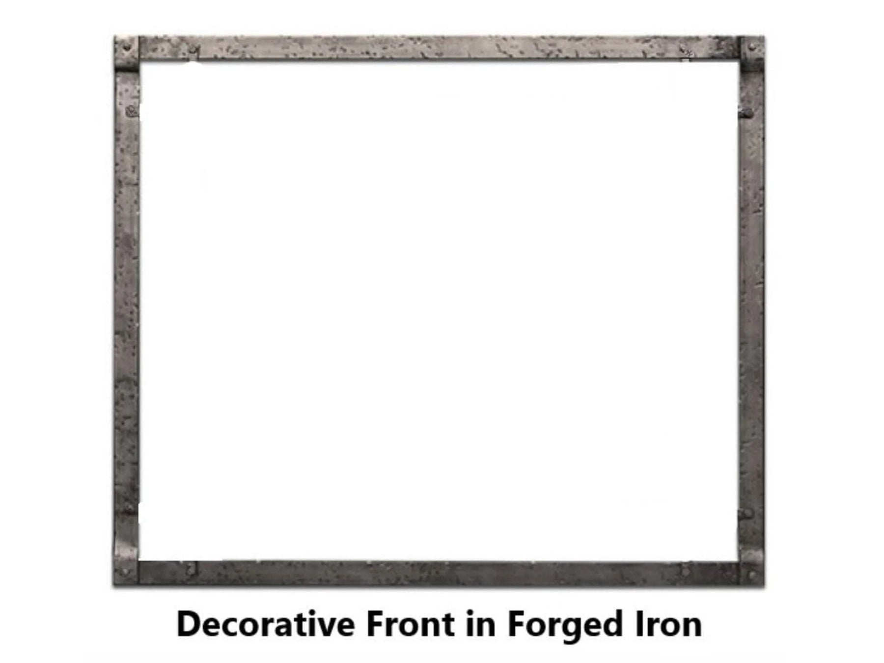 Forged Iron Frame, Distressed Pewter