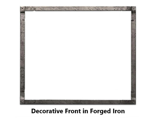 Forged Iron Frame, Distressed Pewter