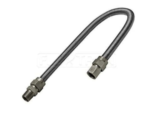Flex Gas Line, 24-in. Stainless Steel