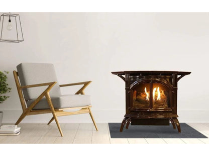 IP, Contour Burner, Log Set, Porcelain Mahogany, Propane