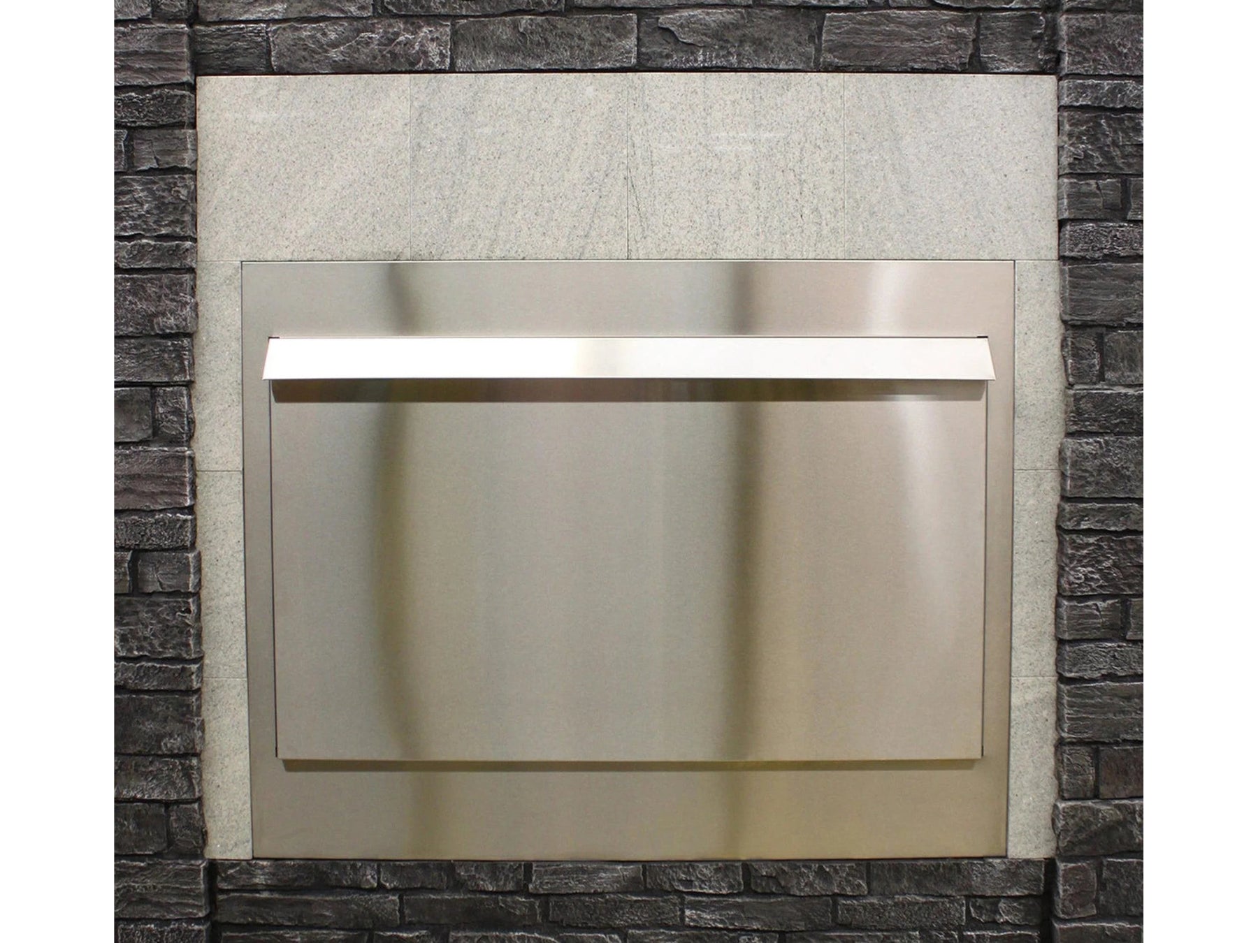 Weather Door, 60-in. Linear, Stainless Steel