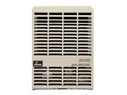 Empire Heater 10" Beige Millivolt Control Without Thermostat Natural Gas Direct Vent Wall Furnace
