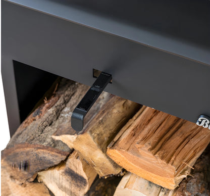 Buck Stove Model 21 Non-Catalytic Wood Stove With Gold Door