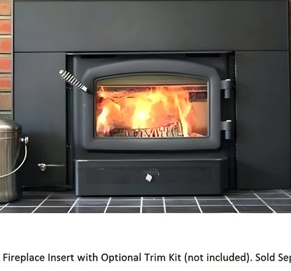 Buck Stove Model 21 Non-Catalytic Wood Stove With Black Door