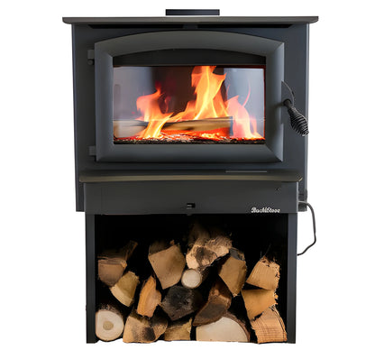 Buck Stove Model 21 Non-Catalytic Wood Stove With Pewter Door