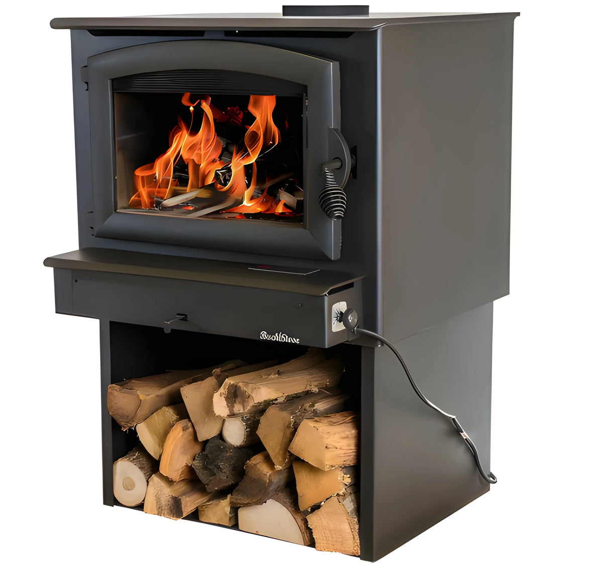Buck Stove Model 21 Non-Catalytic Wood Stove With Pewter Door