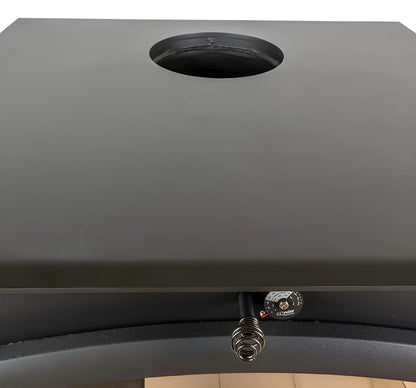 Buck Stove Model 91 Catalytic Wood Stove With Blower, Ash Tray & Gold Door