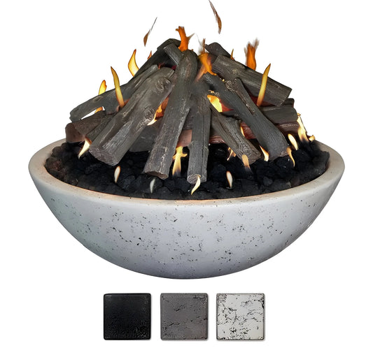 Grand Canyon Olympus Natural Gas or Propane Tee-Pee Burner Fire Bowl