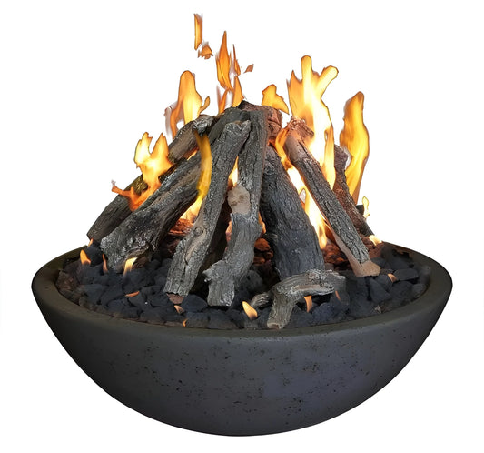 Grand Canyon Olympus Natural Gas or Propane Tee-Pee Burner Fire Bowl