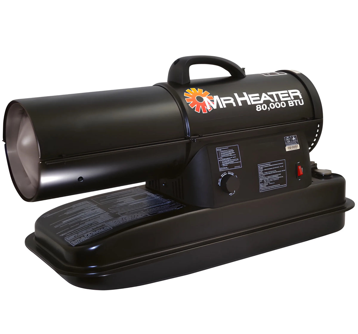 Mr. Heater 80,000 BTU Portable Kerosene Forced Air Heater for Job Sites and Outdoor Use