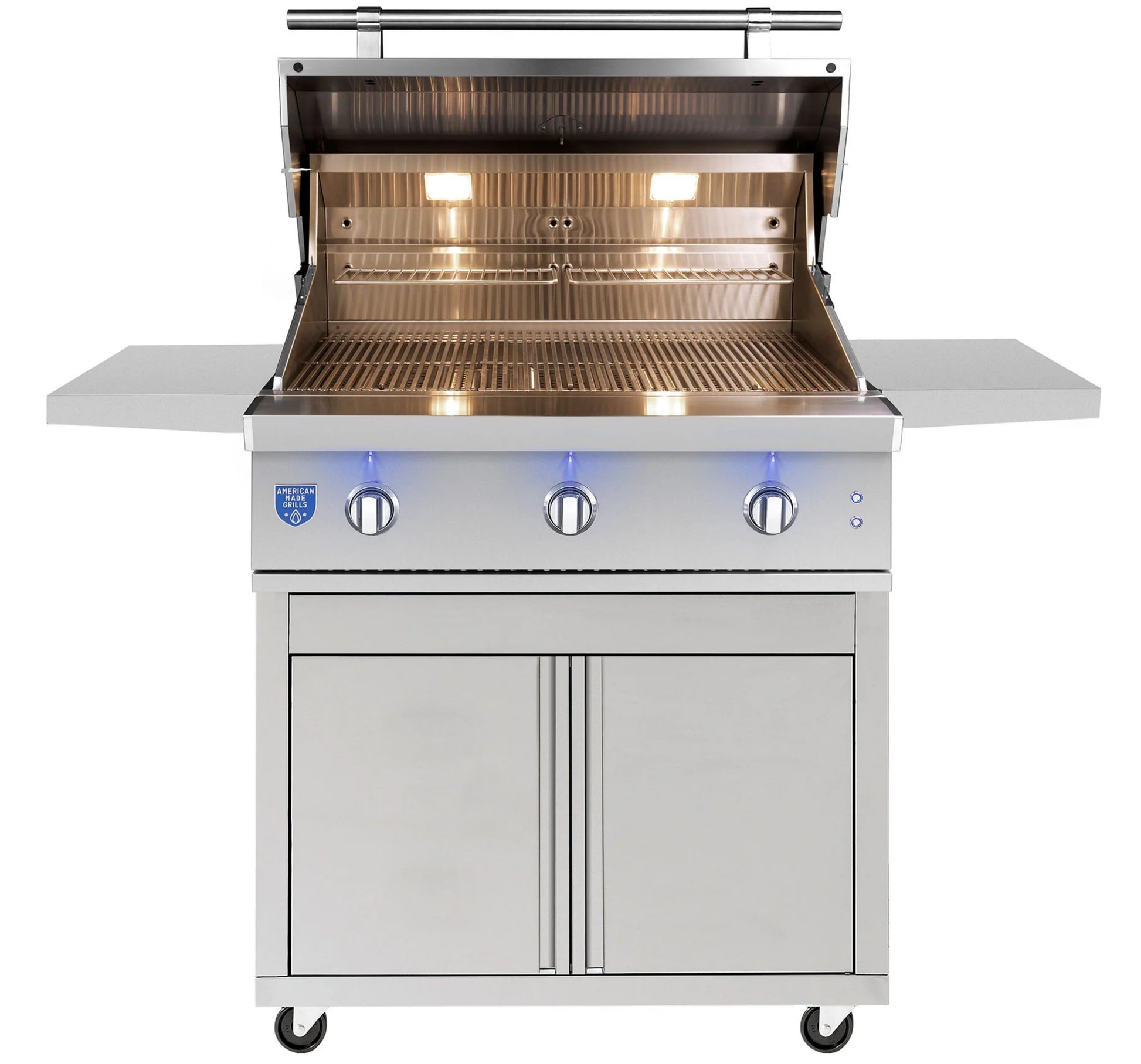 American Made Grills Atlas  Freestanding Natural Gas Grill Outdoor Kitchen
