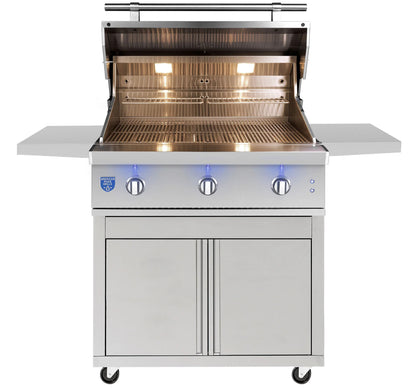 American Made Grills Atlas  Freestanding Natural Gas Grill Outdoor Kitchen